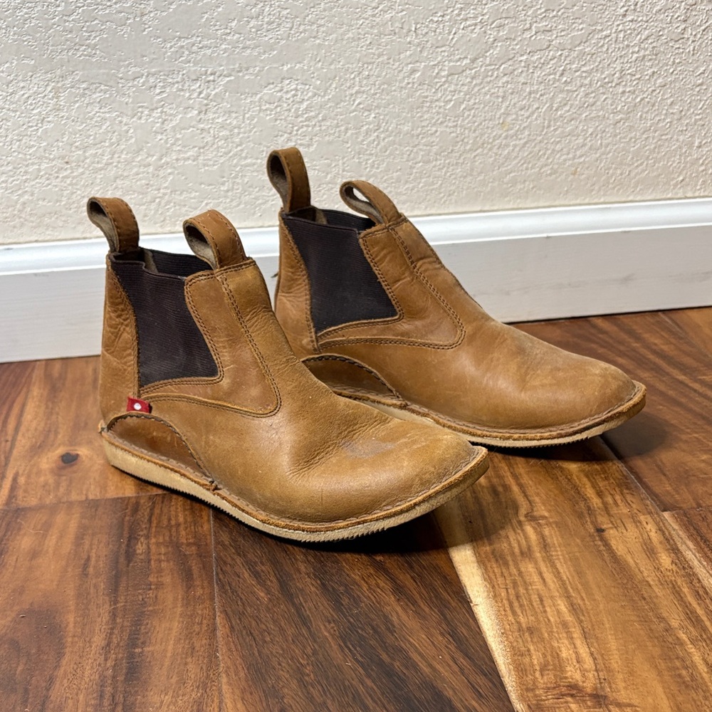 Women's Oliberte Tan Leather Ankle Booties EU 36 / US 6